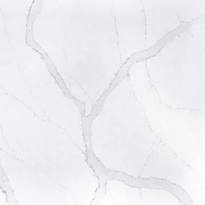 Kitchen Island White Quartz Slab