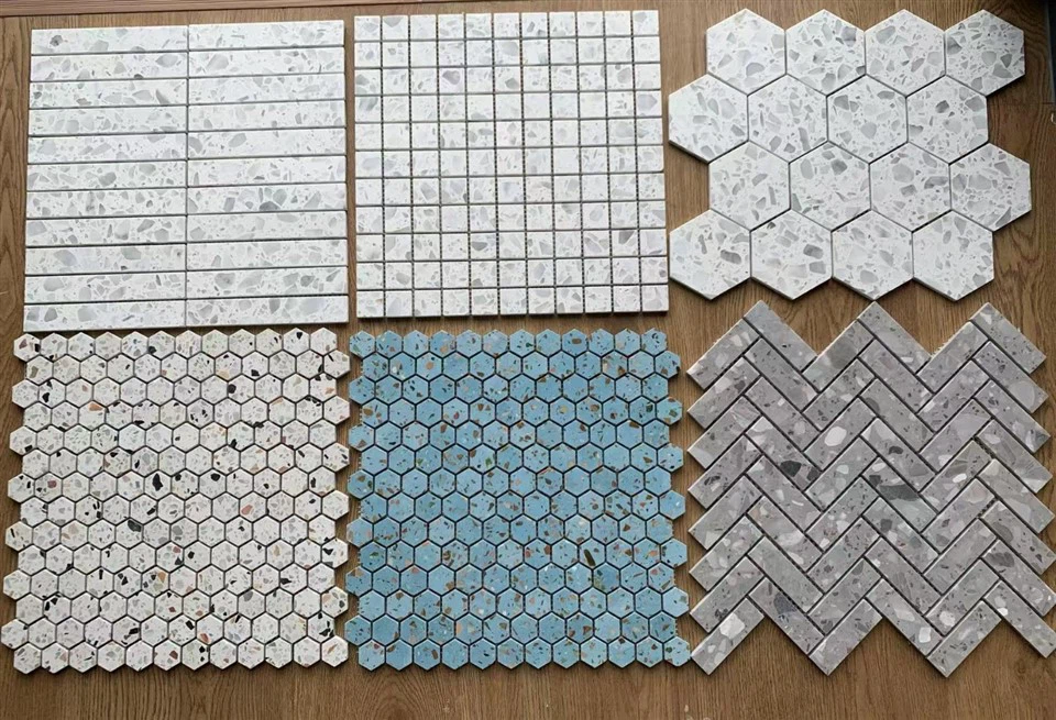 terrazzo floor tiles